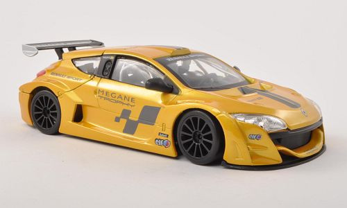 Bburago Renault Megane Trophy Dekor, metálsárga (18-22115YELLOW) (1:24)