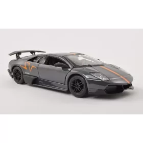   Bburago Lamborghini Murcielago LP 670-4 SV, metálszürke/narancs (18-22120MET.-GREY) (1:24)