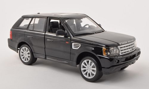 Bburago Land Rover Range Rover Sport, fekete (18-12069BLACK) (1:18)