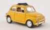 Bburago Fiat 500 L 1968, nyitott vászontetővel (18-22099YELLOW) (1:24)