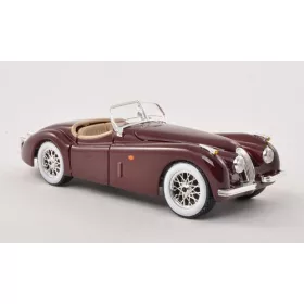   Bburago Jaguar XK 120 Roadster 1948, bordó (18-22018RED) (1:24)
