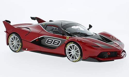 Bburago Ferrari FXX-K No.88, Sam Li, piros/fekete (18-16907RED/BLACK) (1:18)