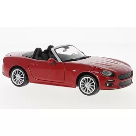 Bburago Fiat 124 Spider 2017, piros (18-21083RED) (1:24)