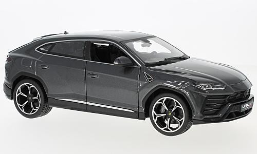 Bburago Lamborghini Urus 2018, metálszürke (18-11042GREY) (1:18)