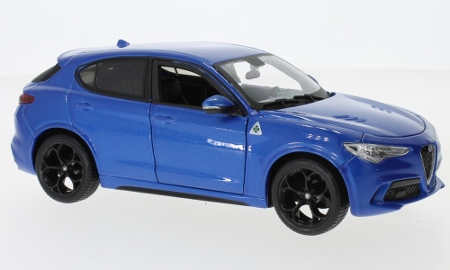 Bburago Alfa Romeo Stelvio metálkék (18-21086BLUE) (1:24)