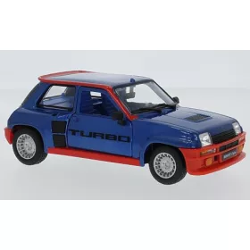   Bburago Renault 5 Turbo, 1982, metálkék (18-21088BLUE) (1:24)