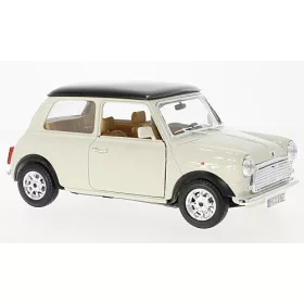   Bburago Mini Cooper 1969, bézs/fekete (18-12036BEIGE/BLACK) (1:18)