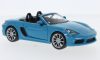 Bburago Porsche 718 Boxster Cabriolet, világoskék (18-21087BLUE) (1:24)