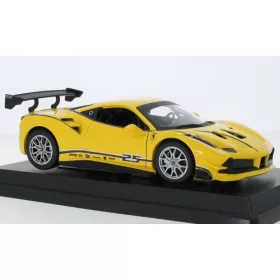 Bburago Ferrari 488 Challenge sárga, 25 (18-26307) (1:24)