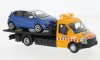 Bburago Iveco Daily autómentő, Renault Captur személyautóval (18-31407) (1:43)