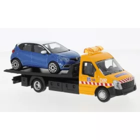   Bburago Iveco Daily autómentő, Renault Captur személyautóval (18-31407) (1:43)
