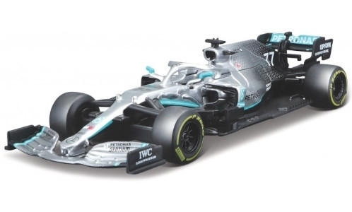 Bburago Mercedes AMG F1 W10 EQ Power+ 2019, Formula-1, V.Bottas, 77, AMG Petronas Motorsport (18-38036B) (1:43)