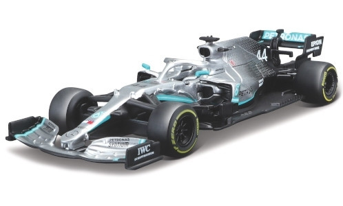 Bburago Mercedes-Benz AMG F1 W10 EQ Power+ 2019, Formula-1, L.Hamilton, 44, Mercedes AMG Petronas F1 Team (18-38036H) (1:43)