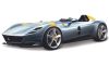 Bburago Ferrari Monza SP1 metálszürke/sárga (18-26027GREY) (1:24)