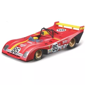   Bburago Ferrari 312 P 1972, 6h Watkins Glen, M. Andretti, J.Ickx, 85, Scuderia Ferrari (18-36302RED) (1:43)