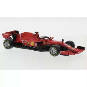   Bburago Ferrari SF1000 2020, Formula-1, figurával, GP Österreich, S.Vettel, 5, Scuderia Ferrari (18-36819V) (1:43)