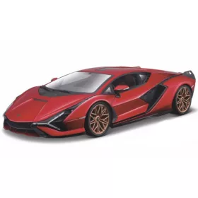   Bburago Lamborghini Sian FKP 37 2019, metálpiros (18-11046RED) (1:18)