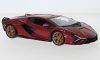 Bburago Lamborghini Sian FKP 37, metálpiros (18-21099MET.-RED) (1:24)