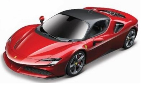 Bburago Ferrari SF90 Stradale 2020, piros (18-36911) (1:43)