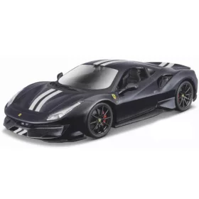   Bburago Ferrari 488 Pista 2018, sötétkék/ezüst (18-26026DARKBLUE) (1:24)