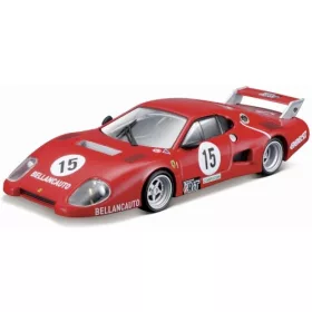   Bburago Ferrari 512 BB Series II 1981, 1000km Monza, M.Flammini, S.Dini, F.Violati, 15, Bellancauto (18-36308) (1:43)