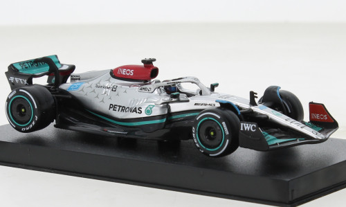 Bburago Mercedes AMG W13E Performance 2022, Formula-1, G.Russell, 63 (18-38066R) (1:43)