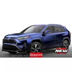 Bburago Toyota RAV4 metálkék, 2022 (18-30466BLUE) (1:43)