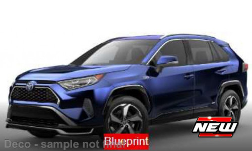 Bburago Toyota RAV4 metálkék, 2022 (18-30466BLUE) (1:43)