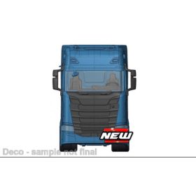   Bburago Scania S730 Highline autószállító kamion, Porsche Macan autóval (18-31465) (1:43)