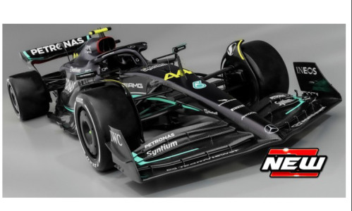 Bburago Mercedes AMG W14 E Performance 2023, Formula-1, L.Hamilton, 44, Mercedes AMG Petronas Formula One Team (18-38081H) (1:43)