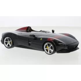   Bburago Ferrari Monza SP1, metálfekete/piros (18-26027BLACK) (1:24)