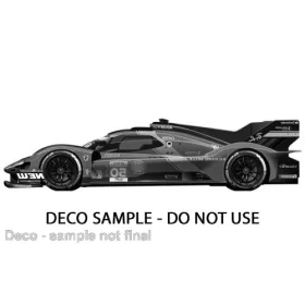   Bburago Ferrari 499P 2023, 24h Le Mans, A.Fuoco, M.Molina, N.Nielsen, 50, Ferrari AF Corse (18-16301B) (1:18)