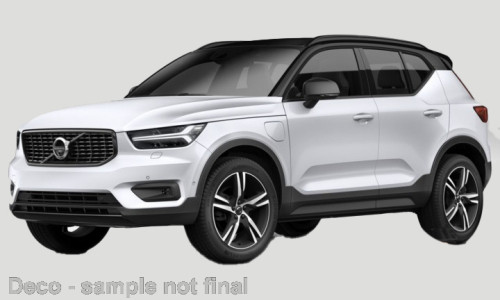 Bburago Volvo XC40 fehér (18-30474WHITE) (1:43)