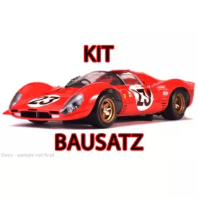   Bburago Ferrari 330 P4 24h Daytona, L.Bandini, C.Amon, 23, építőkészlet (18-26584) (1:24)
