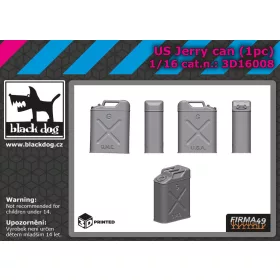   Black Dog 3D16008 US jerry can 1pcs dioráma makett kiegészítő