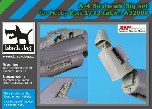 Black Dog A32008 A-4 Skyhawk big set for Hobby boss makett dioráma kiegészítő (1/32)