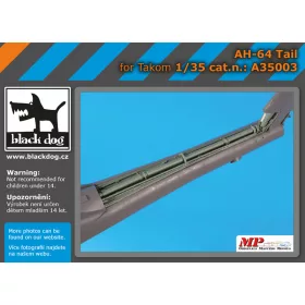   Black Dog A35003 AH-64 tail for Takom makett dioráma kiegészítő (1/35)