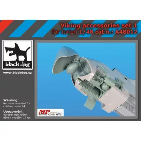   Black Dog A48012 Viking accessories set N°1 for Italeri makett dioráma kiegészítő (1/48)
