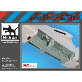   Black Dog A48013 Viking accessories set N°2 for Italeri makett dioráma kiegészítő (1/48)