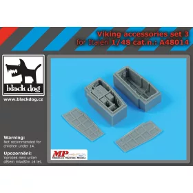   Black Dog A48014 Viking accessories set N°3 for Italeri makett dioráma kiegészítő (1/48)
