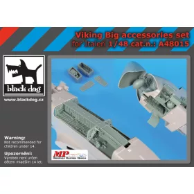   Black Dog A48015 Viking big accessories set for Italeri makett dioráma kiegészítő (1/48)