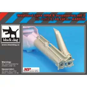   Black Dog A48020 Westland Lynx HMA8 accessories set N°2 for Airfix makett dioráma kiegészítő (1/48)