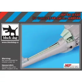   Black Dog A48044 AH-64 D tail for Italeri makett dioráma kiegészítő (1/48)
