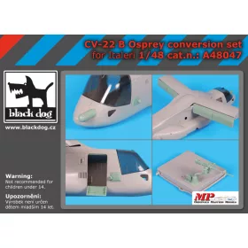   Black Dog A48047 CV-22 B Osprey conversion set for Italeri makett dioráma kiegészítő (1/48)