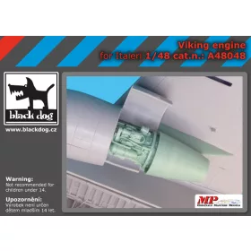   Black Dog A48048 Viking engine for Italeri makett dioráma kiegészítő (1/48)