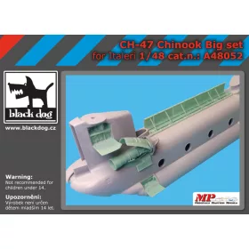   Black Dog A48052 Ch-47 Chinook big set for Italeri makett dioráma kiegészítő (1/48)
