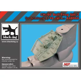   Black Dog A48066 CH-46 Bull Frog set 2 for Academy makett dioráma kiegészítő (1/48)