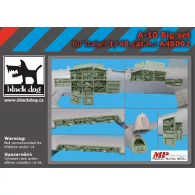  Black Dog A48092 A-10 big set for Italeri makett dioráma kiegészítő (1/48)