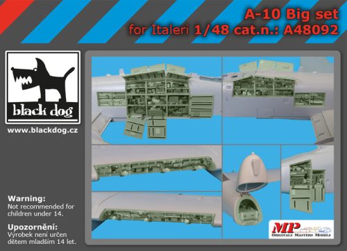 Black Dog A48092 A-10 big set for Italeri makett dioráma kiegészítő (1/48)