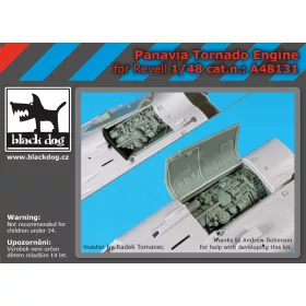   Black Dog A48131 Panavia Tornado engine for Revell makett dioráma kiegészítő (1/48)